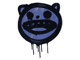 Item Sealed Graffiti | Happy Cat (SWAT Blue)