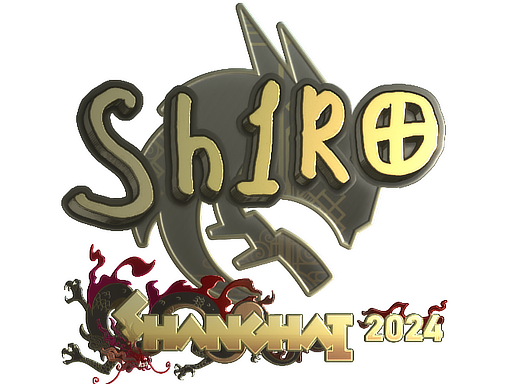 Item Sticker | sh1ro (Gold) | Shanghai 2024