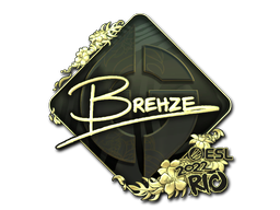 Item Sticker | Brehze (Gold) | Rio 2022