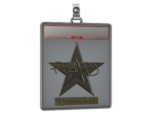 Item Sticker Slab | floppy (Gold) | Copenhagen 2024