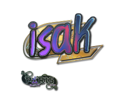 Item Sticker | isak (Holo) | Paris 2023