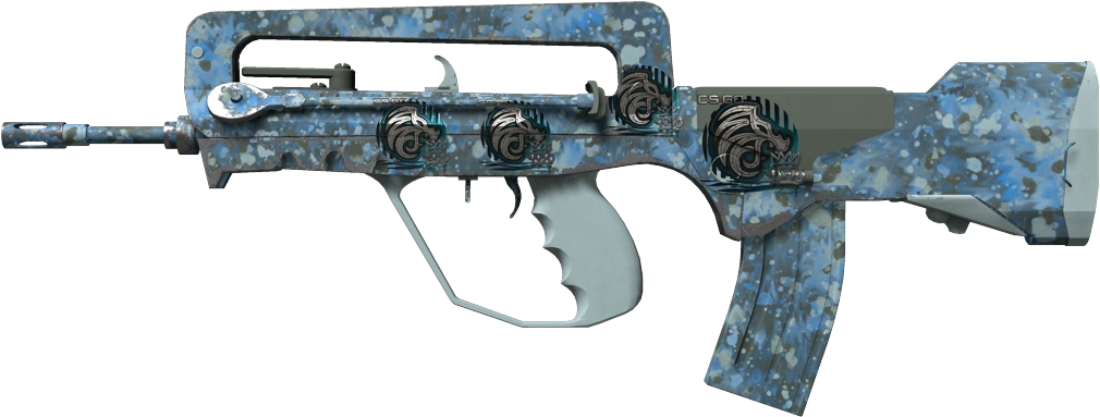 Item FAMAS | Cyanospatter