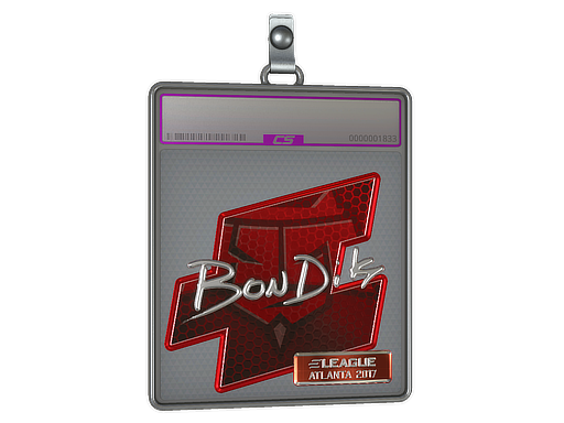 Item Sticker Slab | bondik (Foil) | Atlanta 2017