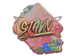 Item Sticker | stavn (Holo) | Rio 2022