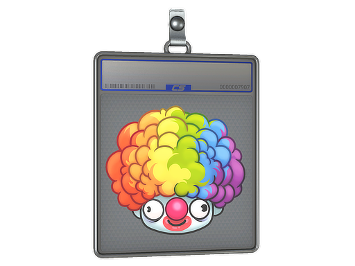 Item Sticker Slab | Clown Wig