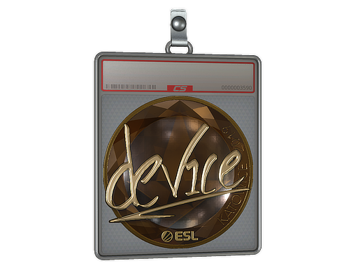 Item Sticker Slab | device (Gold) | Katowice 2019