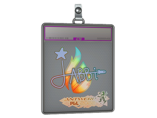 Item Sticker Slab | jabbi (Holo) | Antwerp 2022