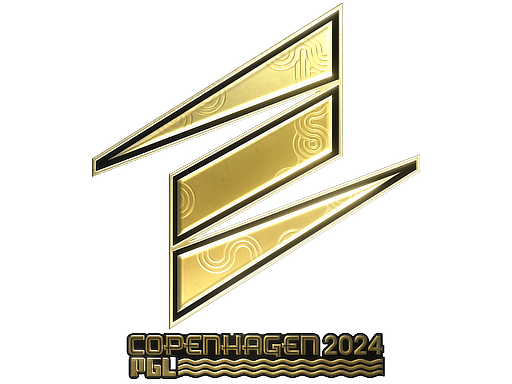 Item Sticker | ECSTATIC (Gold) | Copenhagen 2024