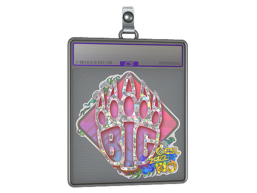 Item Sticker Slab | BIG (Glitter) | Rio 2022