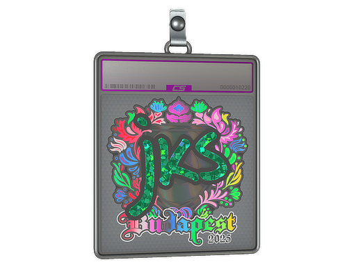 Item Sticker Slab | jks (Holo) | Budapest 2025