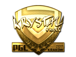 Item Sticker | kRYSTAL (Gold) | Krakow 2017