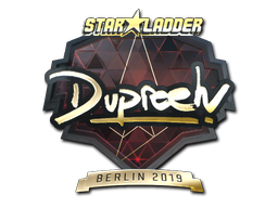 Item Sticker | dupreeh (Gold) | Berlin 2019