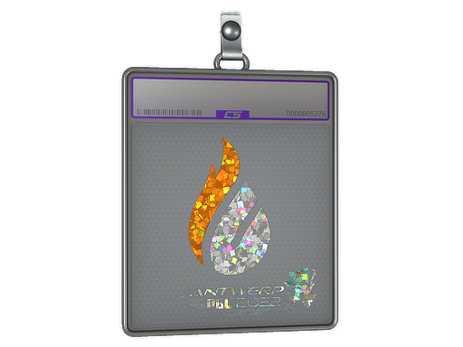 Item Sticker Slab | Copenhagen Flames (Glitter) | Antwerp 2022