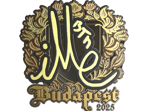 Item Sticker | iM (Gold) | Budapest 2025