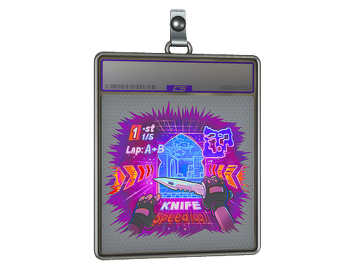 Item Sticker Slab | First Lap (Holo)