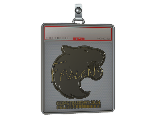 Item Sticker Slab | FalleN (Gold) | Copenhagen 2024