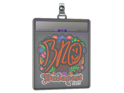 Item Sticker Slab | br0 (Embroidered) | Budapest 2025