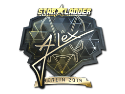 Item Sticker | ALEX (Gold) | Berlin 2019