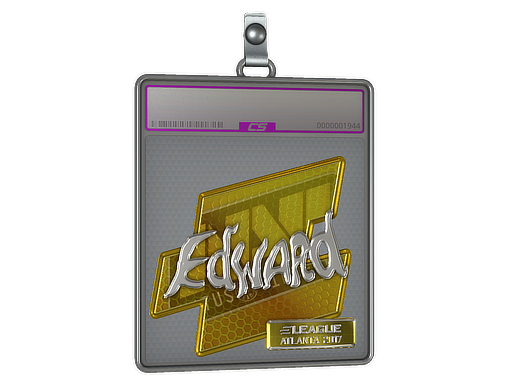 Item Sticker Slab | Edward (Foil) | Atlanta 2017