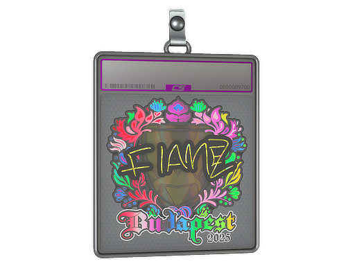 Item Sticker Slab | FlameZ (Holo) | Budapest 2025