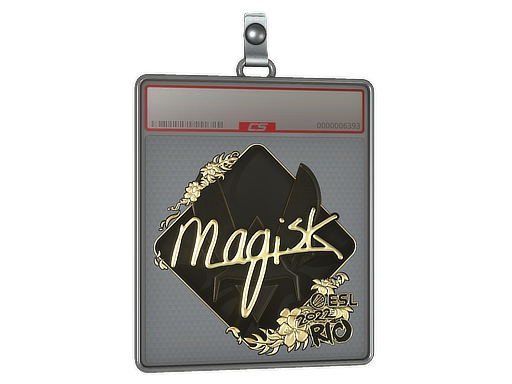 Item Sticker Slab | Magisk (Gold) | Rio 2022