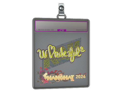 Item Sticker Slab | w0nderful (Holo) | Shanghai 2024