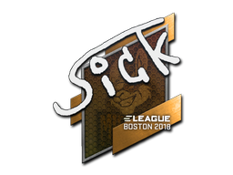 Item Sticker | SicK | Boston 2018