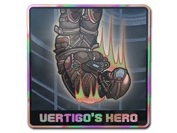 Item Sticker | Vertigo's Hero (Holo)