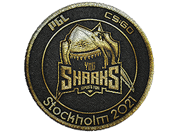 Item Patch | Sharks Esports (Gold) | Stockholm 2021