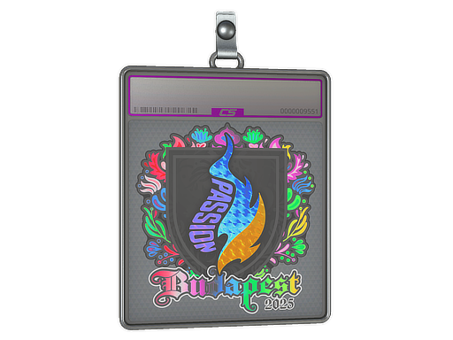 Item Sticker Slab | Passion UA (Holo) | Budapest 2025