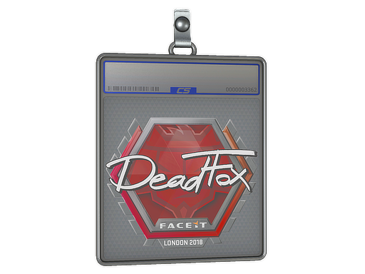 Item Sticker Slab | DeadFox | London 2018