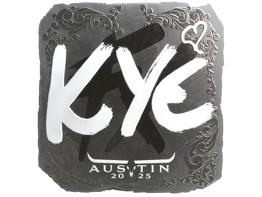 Item Sticker | kye (Foil) | Austin 2025