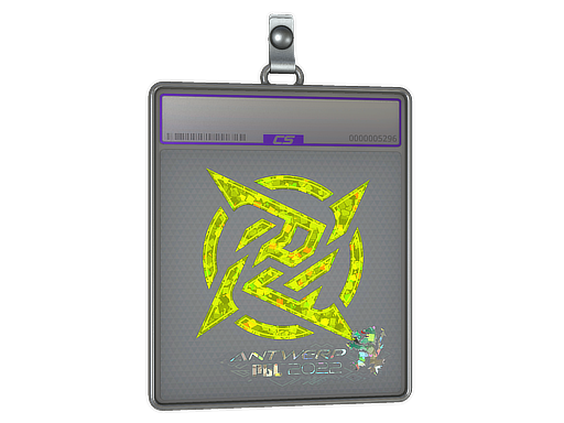 Item Sticker Slab | Ninjas in Pyjamas (Glitter) | Antwerp 2022