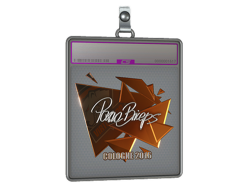 Item Sticker Slab | pashaBiceps (Foil) | Cologne 2016