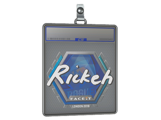 Item Sticker Slab | Rickeh | London 2018