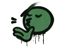 Item Graffiti | Chef Kiss (Jungle Green)