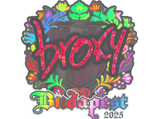 Item Sticker | broky (Holo) | Budapest 2025