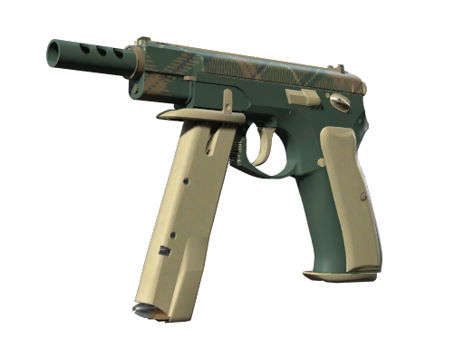 Item CZ75-Auto | Green Plaid