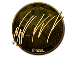 Item Sticker | NAF (Gold) | Katowice 2019