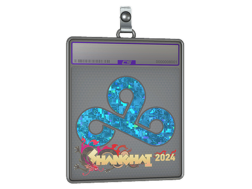 Item Sticker Slab | Cloud9 (Glitter) | Shanghai 2024