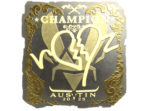 Item Sticker | ropz (Gold, Champion) | Austin 2025