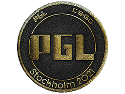 Item Patch | PGL (Gold) | Stockholm 2021