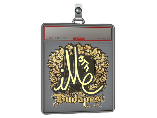 Item Sticker Slab | iM (Gold) | Budapest 2025