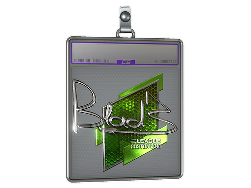 Item Sticker Slab | B1ad3 (Foil) | Boston 2018