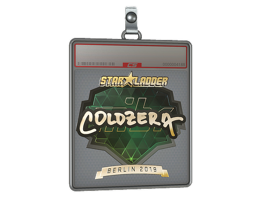 Item Sticker Slab | coldzera (Gold) | Berlin 2019