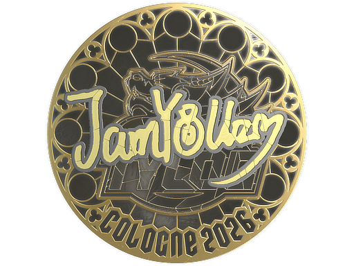 Item Sticker | JamYoung (Gold) | Cologne 2026