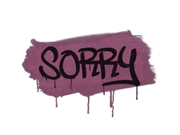 Item Graffiti | Sorry (Princess Pink)