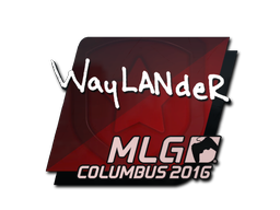 Item Sticker | wayLander | MLG Columbus 2016