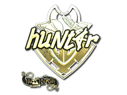 Item Sticker | huNter- (Gold) | Paris 2023