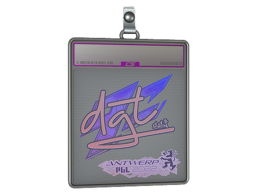Item Sticker Slab | dgt (Holo) | Antwerp 2022